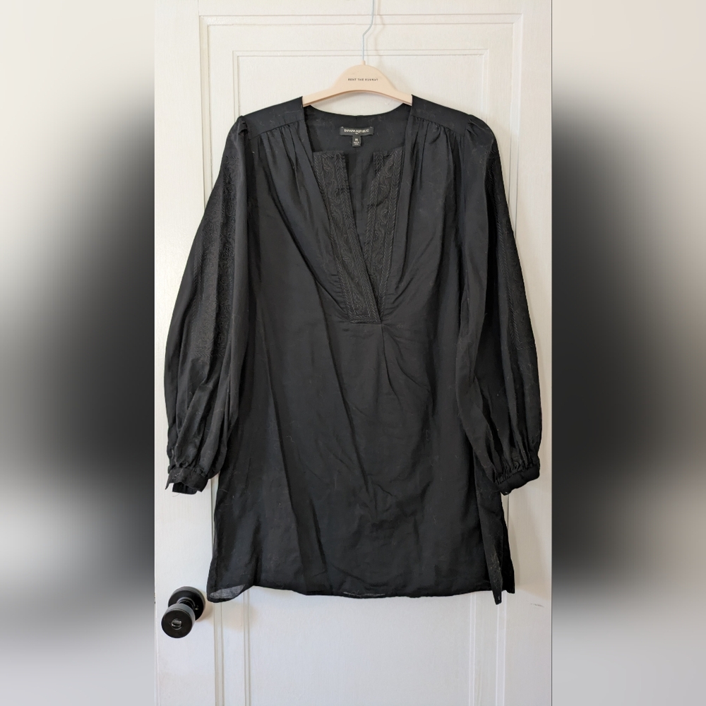 Banana Republic Black Mini Dress